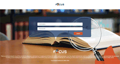 Desktop Screenshot of focus.foundationschools.org