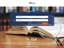 Tablet Screenshot of focus.foundationschools.org