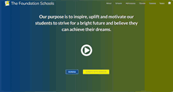 Desktop Screenshot of foundationschools.org