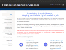 Tablet Screenshot of foundationschools.info
